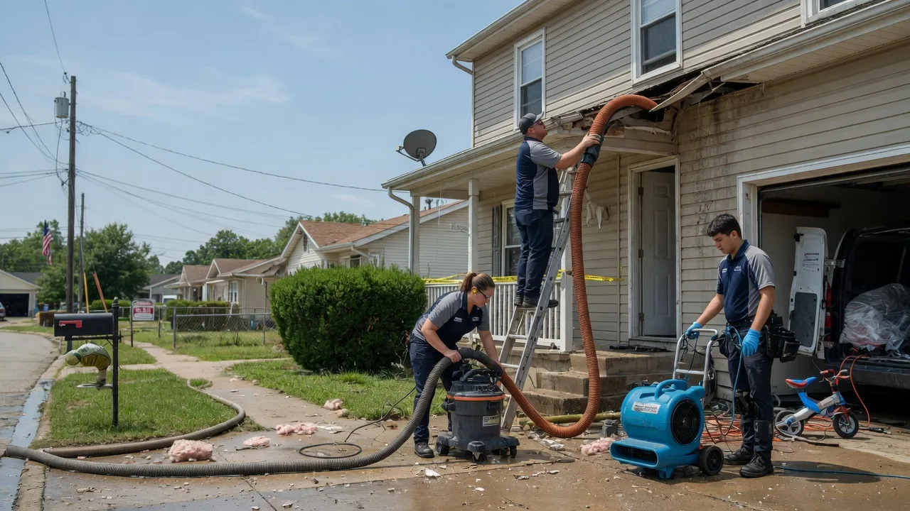 Water Damage Restoration in Warfield, KY near me